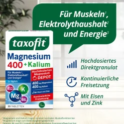 ® Magnesium 400+ Kalium|taxofit Clearance