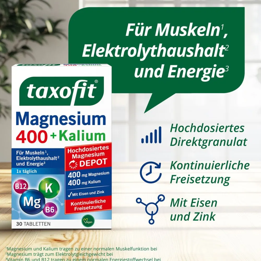 ® Magnesium 400+ Kalium|taxofit Clearance