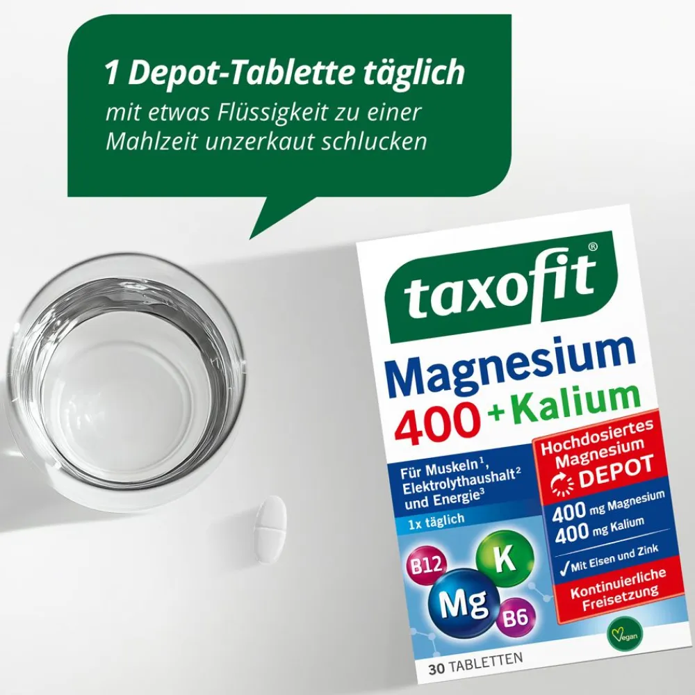 ® Magnesium 400+ Kalium|taxofit Clearance