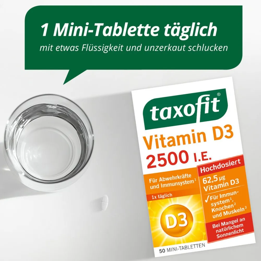 ® Vitamin D3 2500 I.E.>taxofit Sale