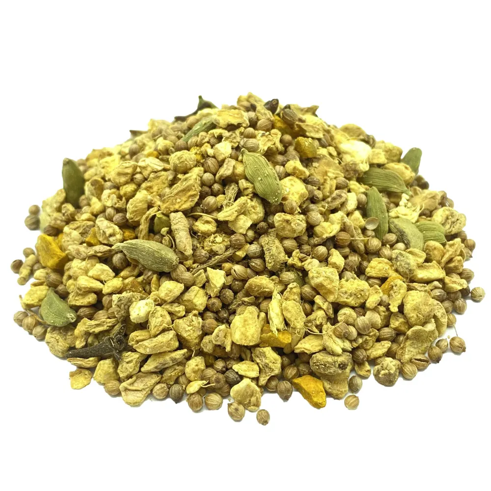 tea4me Ayurvedamischung Kapha Kräuterwohl Ayurvedatee mit Ingwer-Lakritz-Zimt-Geschmack| New