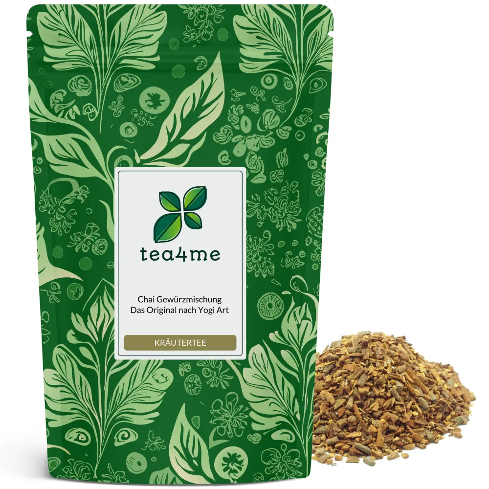 tea4me Chai Gewürzmischung Das Original nach Yogi Art Ayurvedatee mit Zimt-Geschmack> Outlet