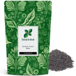 tea4me Earl Grey-Traum Schwarztee mit Bergamotte-Geschmack| Online