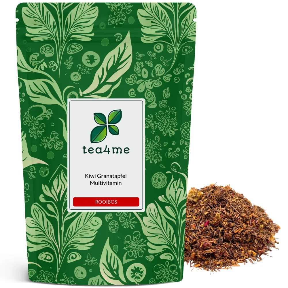 tea4me Rooibos Kiwi Granatapfel Multivitamin mit Kiwi-Granatapfel-Geschmack> Hot