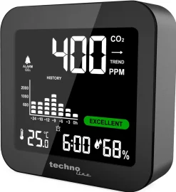 techno line CO₂-Messgerät WL 1025> Hot