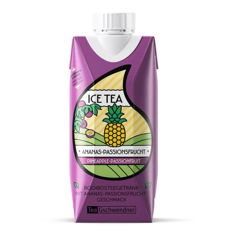 Ice Tea Ananas-Passionsfrucht>TeeGschwendner Hot