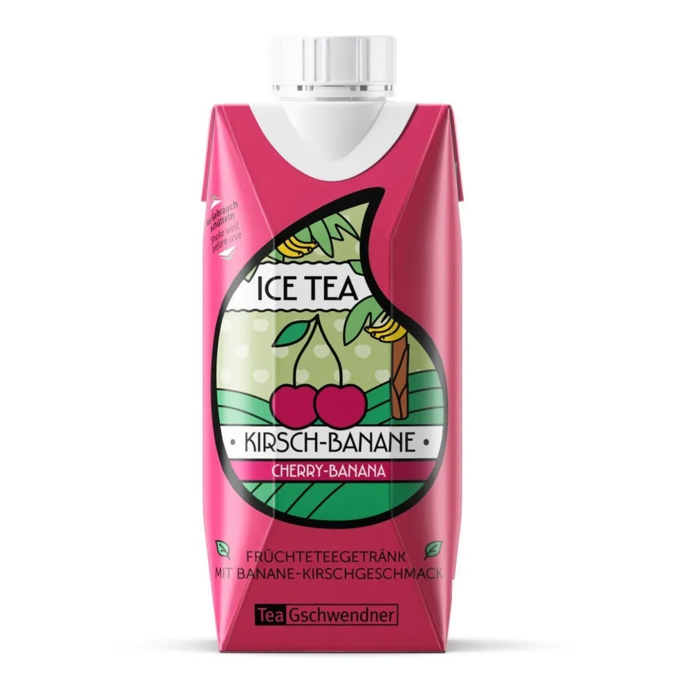 Ice Tea Kirsch-Banane>TeeGschwendner New