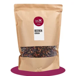 teeverliebt - Beerenkönigin loser Früchtetee Großpackung I Fruchtig-eleganter Klassiker| Outlet