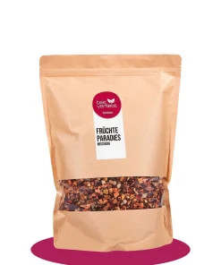 teeverliebt - Früchteparadies Mischung loser Früchtetee Großpackung | Beerig-duftiger Teegenuss| Best