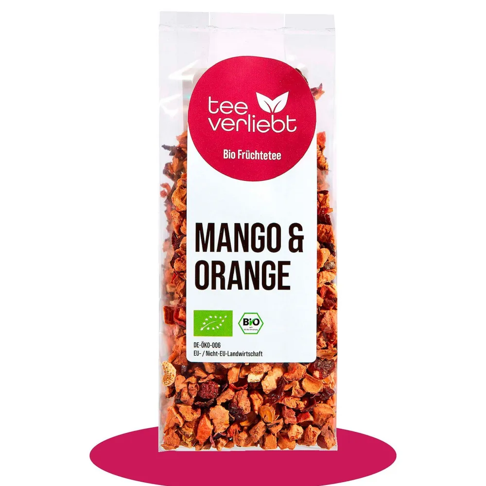 teeverliebt - Mango & Orange Bio loser Früchtetee| Clearance