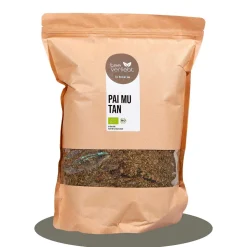 teeverliebt - Pai Mu Tan Bio loser Weißer Tee Großpackung I Milder Weißtee mit floraler Eleganz> Discount