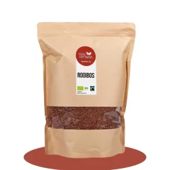 teeverliebt - Rooibos Bio & Fairtrade loser Rooibostee Großpackung I Koffeinfrei – ideal f. Abends| Clearance