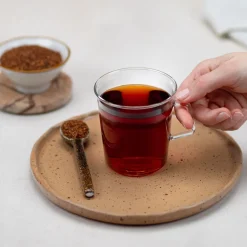 teeverliebt - Rooibos Bio loser Rooibostee Großpackung I Milder, koffeinfreier Teegenuss| Hot