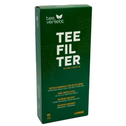 teeverliebt - Teefilter aus Papier für losen Tee Größe L| Online