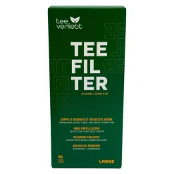 teeverliebt  - Teefilter aus Papier für losen Tee Größe L| Online
