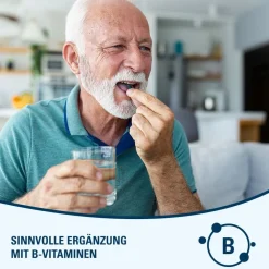 Arginin plus B-Vitamine zur Unterstützung bei leichtem Bluthochdruck und Durchblutungsstörungen><noscript><img width=