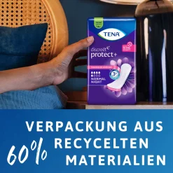TENA Discreet Normal Night Inkontinenz Einlagen| New