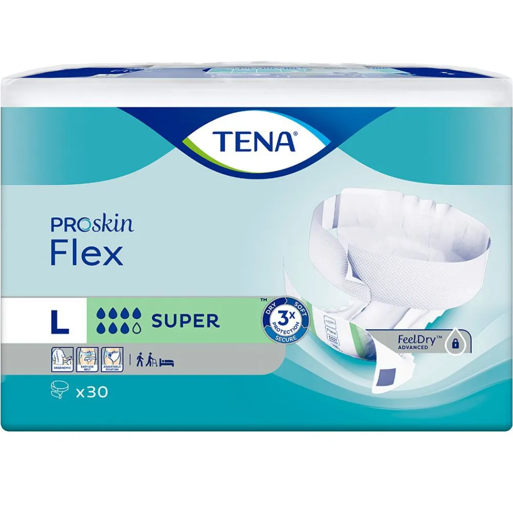 Super L>TENA Flex New