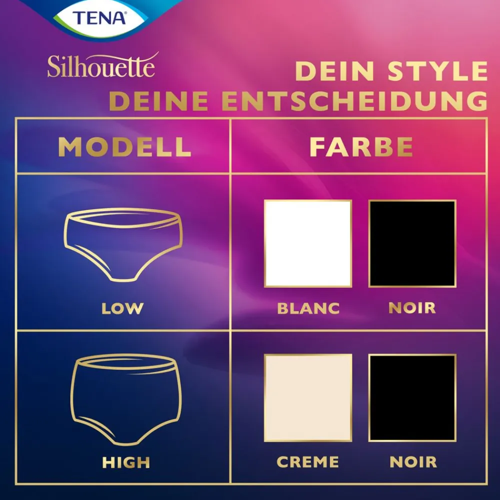 TENA Silhouette Normal Noir L Inkontinenz Pants> Best