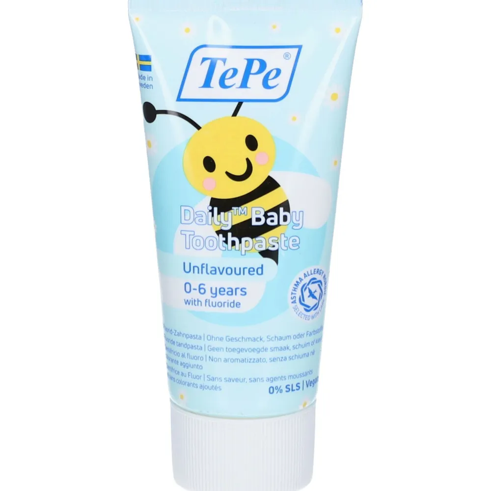 TePe® Daily Baby Zahnpasta für Babys ab dem ersten Zahn 1000 ppm Fluorid> Online