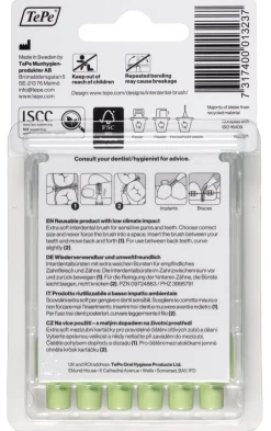 Interdentalbürste Extra Soft 0,8 - 1,6 mm grün|TePe Hot
