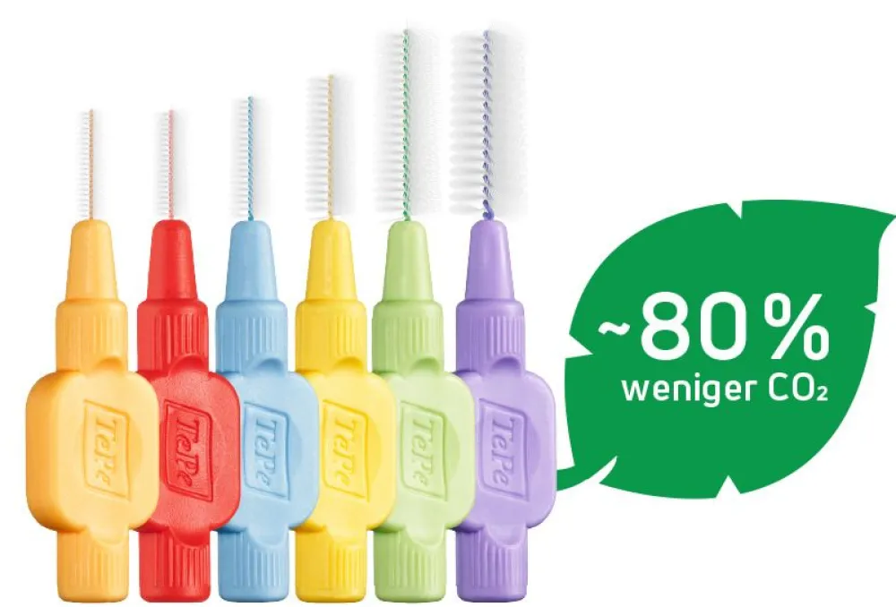 Interdentalbürsten Extra Soft 0,7 - 1,3 mm gelb>TePe Clearance