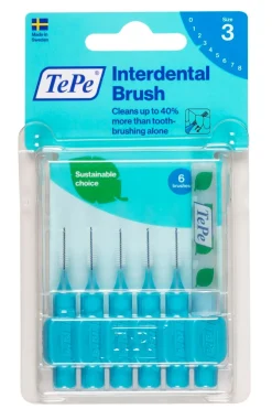 Interdentalbürsten 0,6 mm blau>TePe New