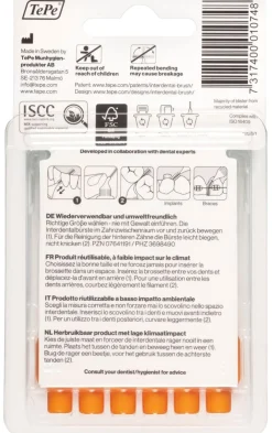 Interdentalbürsten 0,45 - 0,7 mm orange>TePe Sale
