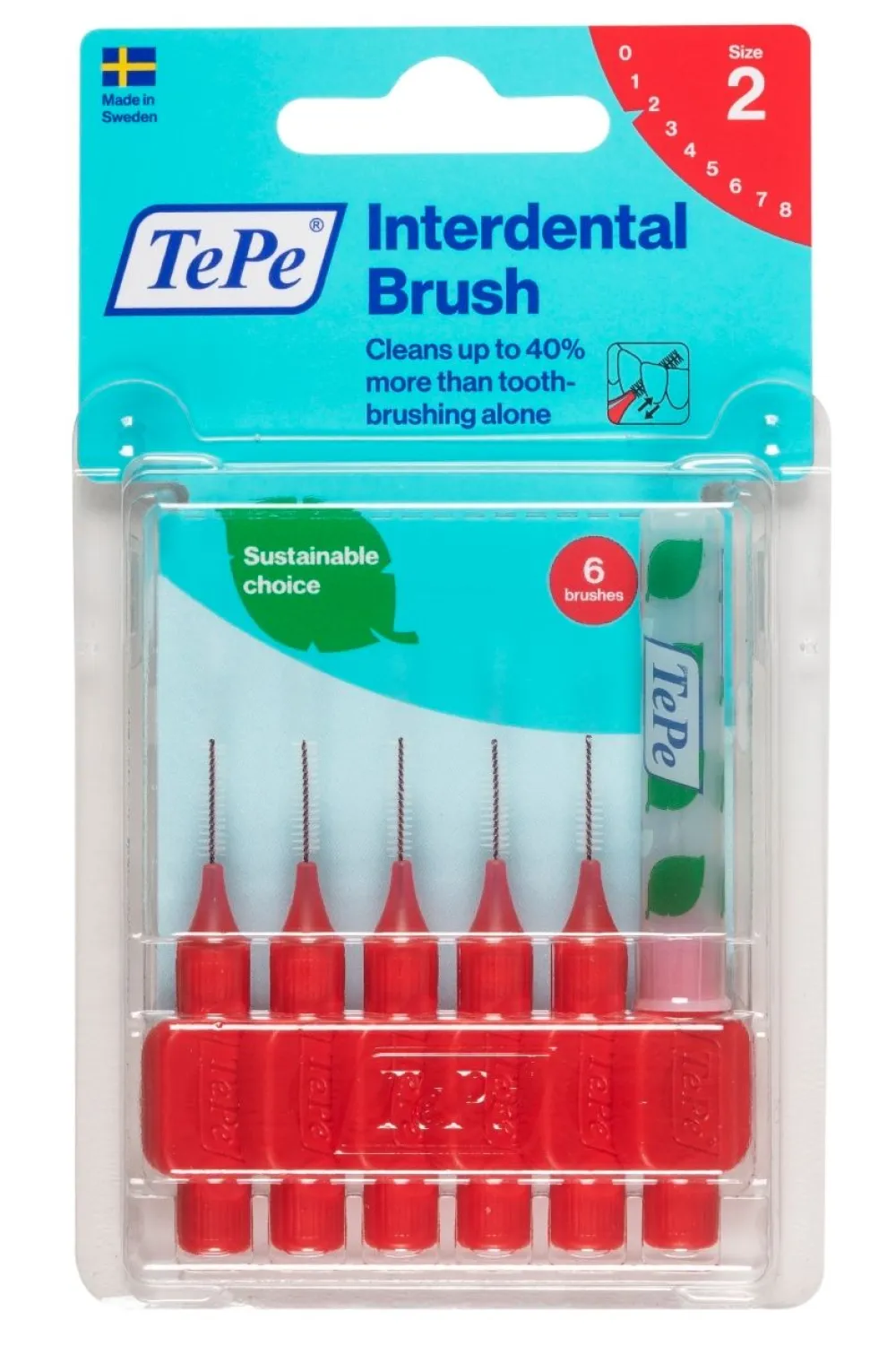 Interdentalbürsten 0,5 mm rot|TePe Sale