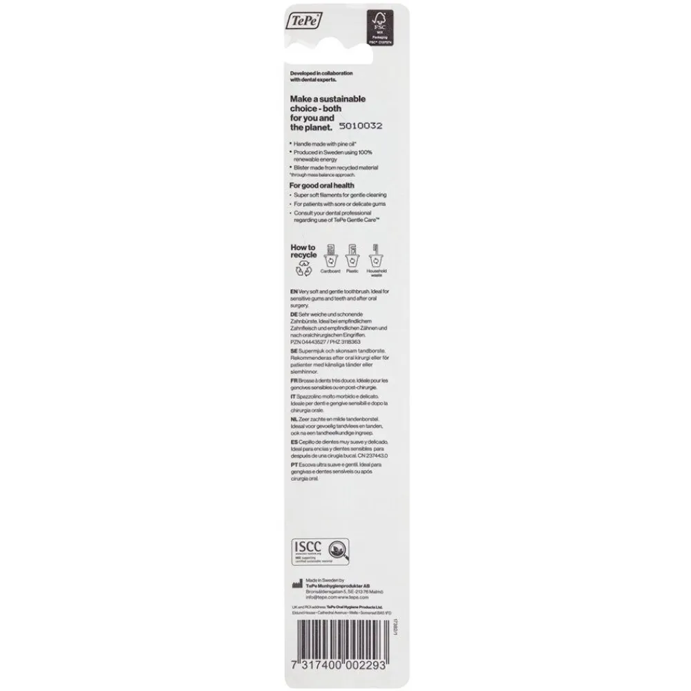 ® Zahnbürste Gentle Care™ Super Soft>TePe New