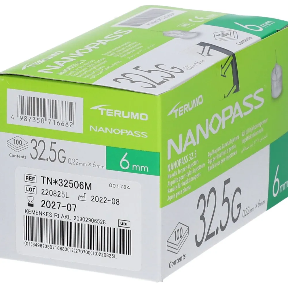 ® NANOPASS® 32.5G 0,22 x 6 mm|TERUMO Discount