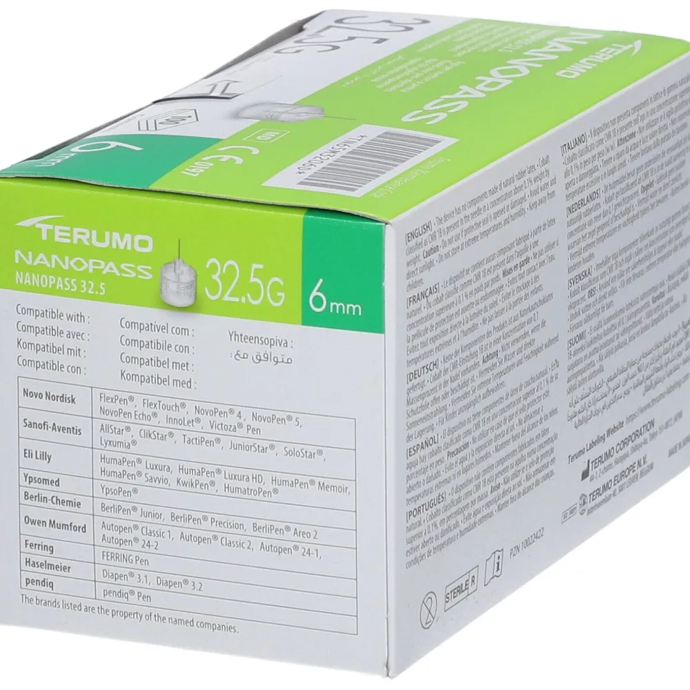 ® NANOPASS® 32.5G 0,22 x 6 mm|TERUMO Discount