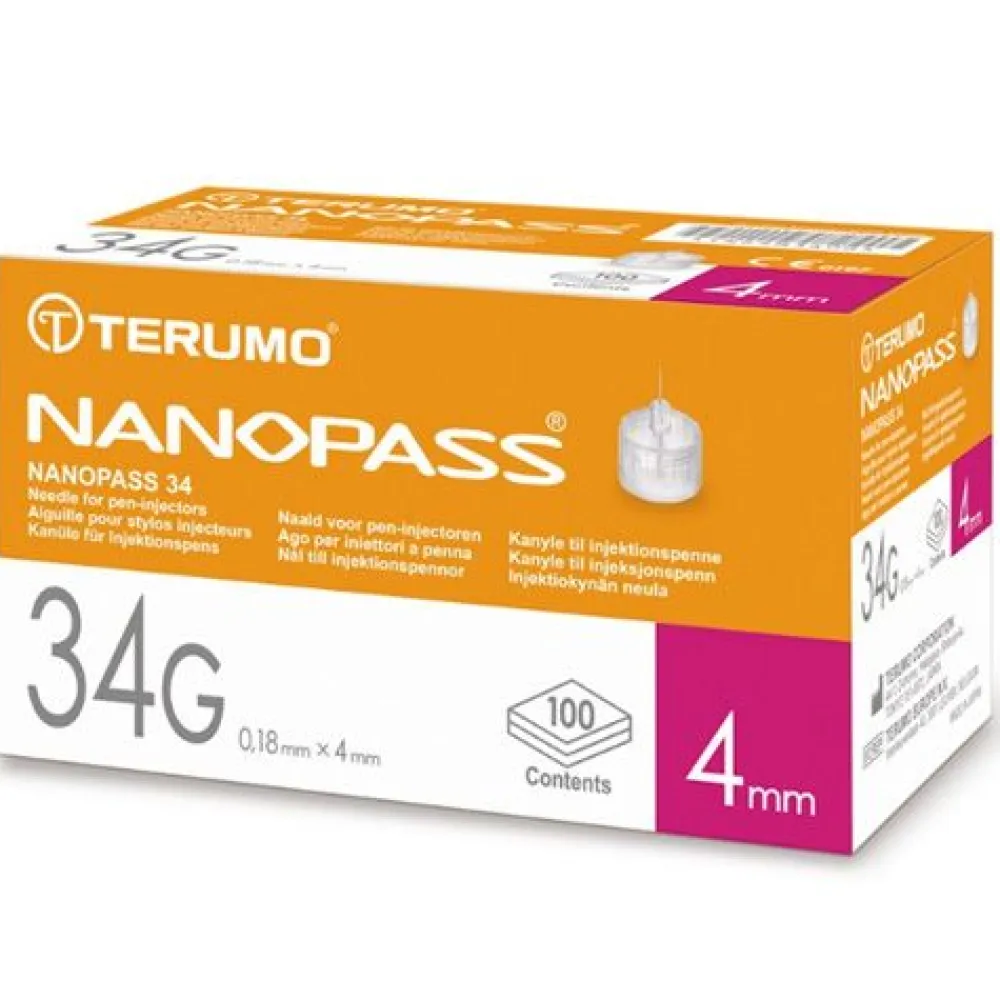Nanopass Penkanülen 34G|TERUMO Online