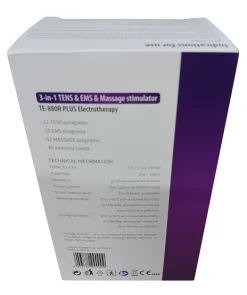 TESMED TE-880R Plus Wiederaufladbarer Muskelelektrostimulator, TENS,73 Programme Schmerztherapie| Outlet