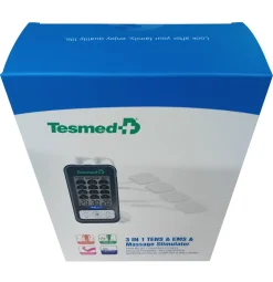 TESMED Trio 6.5: Wiederaufladbarer Muskel-Elektrostimulator-36 Programme, tens, Schmerztherapie| Discount