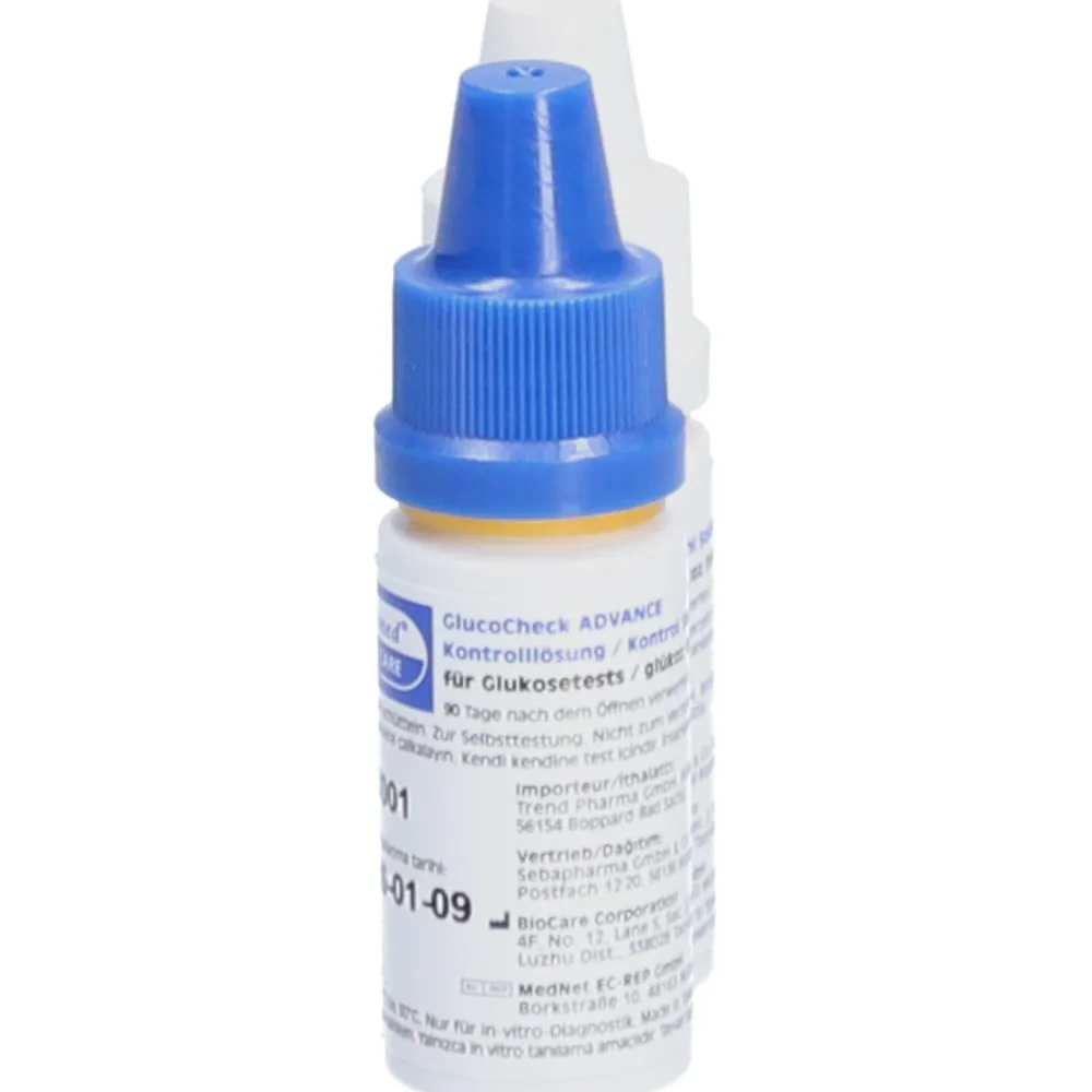 GlucoCheck Advance Kontrolllösung>TESTAmed