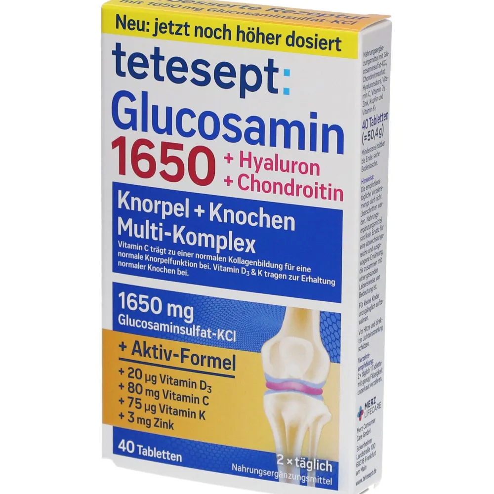 tetesept Glucosamin 1650 Filmtabletten| Discount