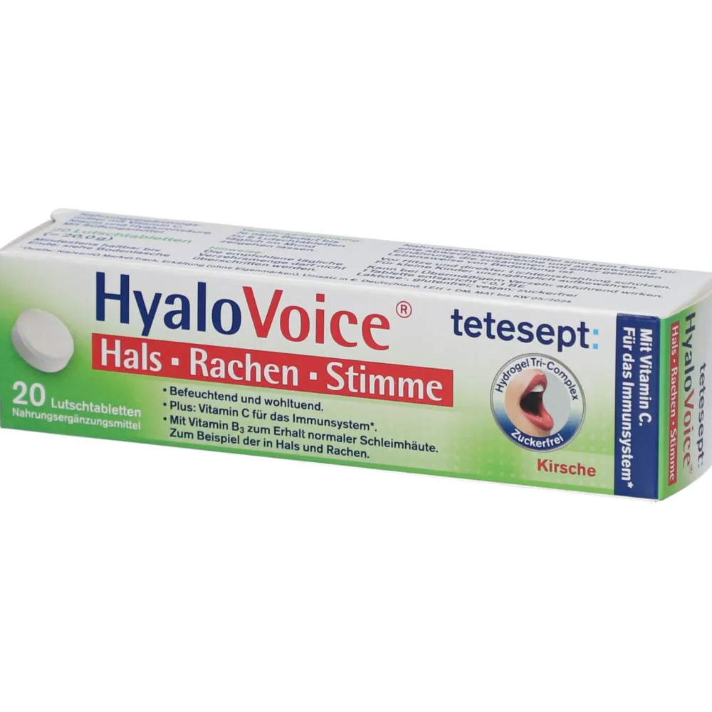 tetesept HyaloVoice® Lutschtabletten| Clearance