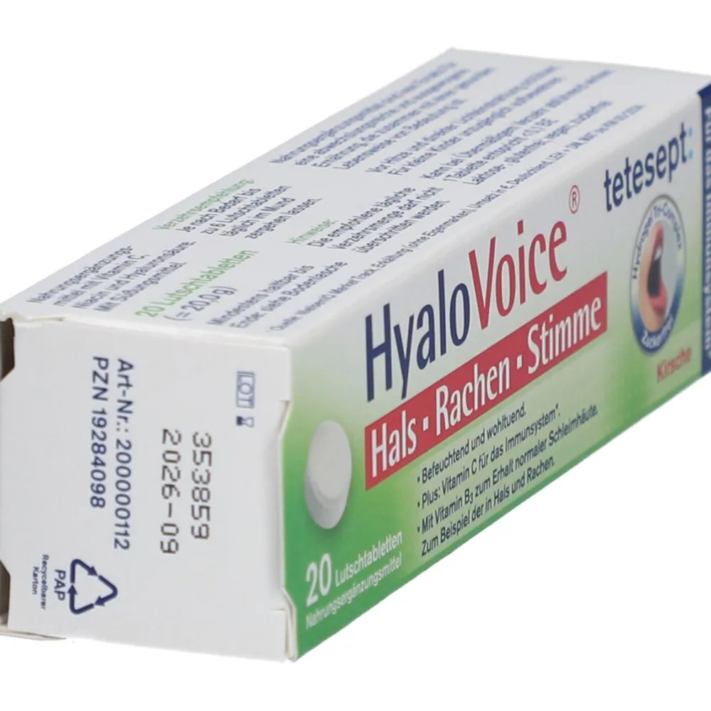 tetesept HyaloVoice® Lutschtabletten| Clearance
