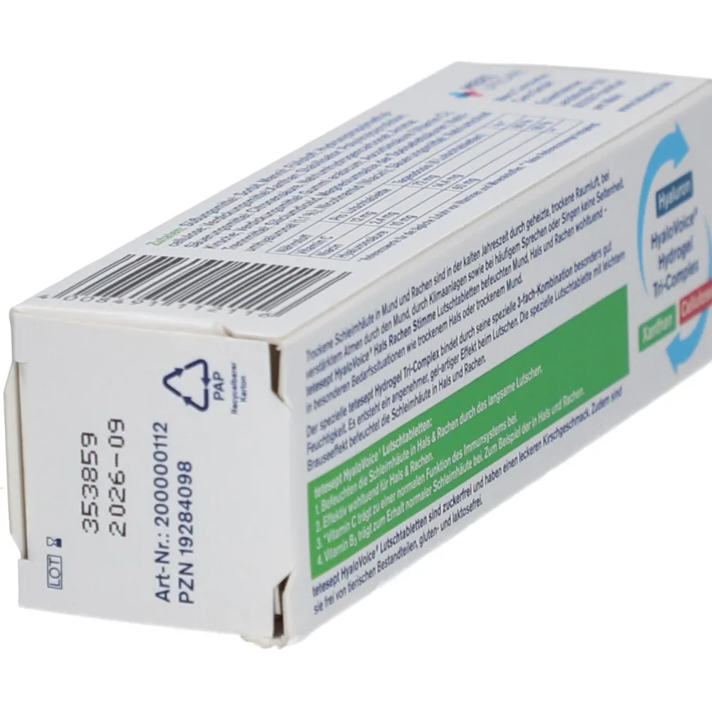 tetesept HyaloVoice® Lutschtabletten| Clearance
