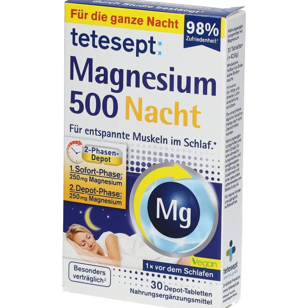 ® Magnesium 500 Nacht|tetesept New