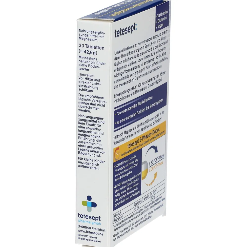 ® Magnesium 500 Nacht|tetesept New