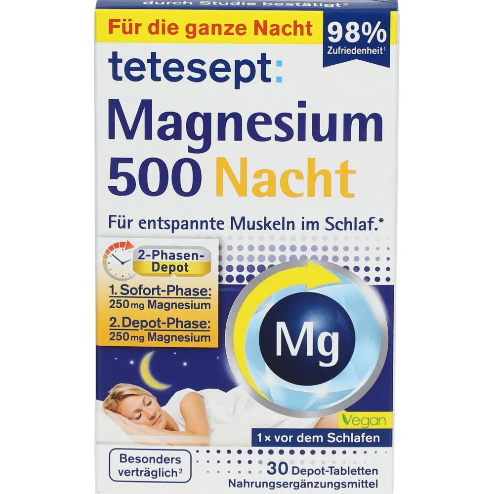 ® Magnesium 500 Nacht|tetesept New
