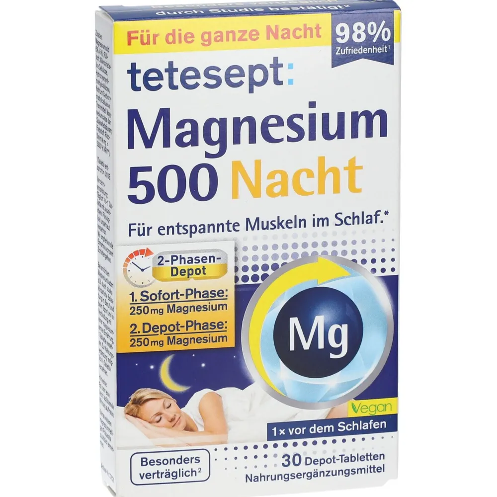 ® Magnesium 500 Nacht|tetesept New