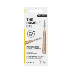 The Humble Co. Interdentalbürsten aus Bambus, Größe 4, Gelb> Clearance