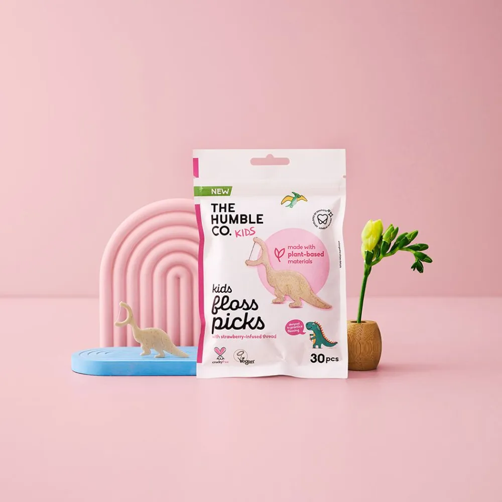 The Humble Co. Kids Floss Picks – Zahnseidesticks für Kinder| Best