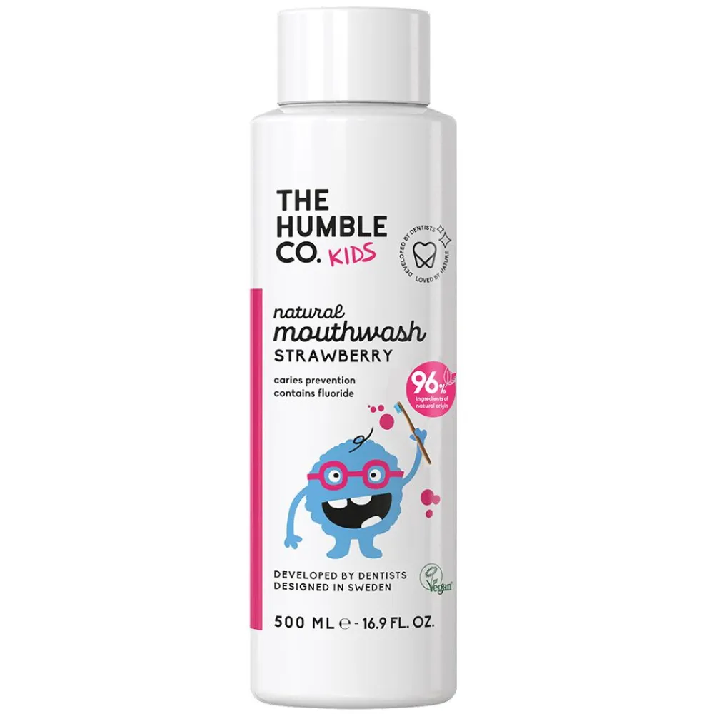 The Humble Co. Mundspülung für Kinder Erdbeere> New