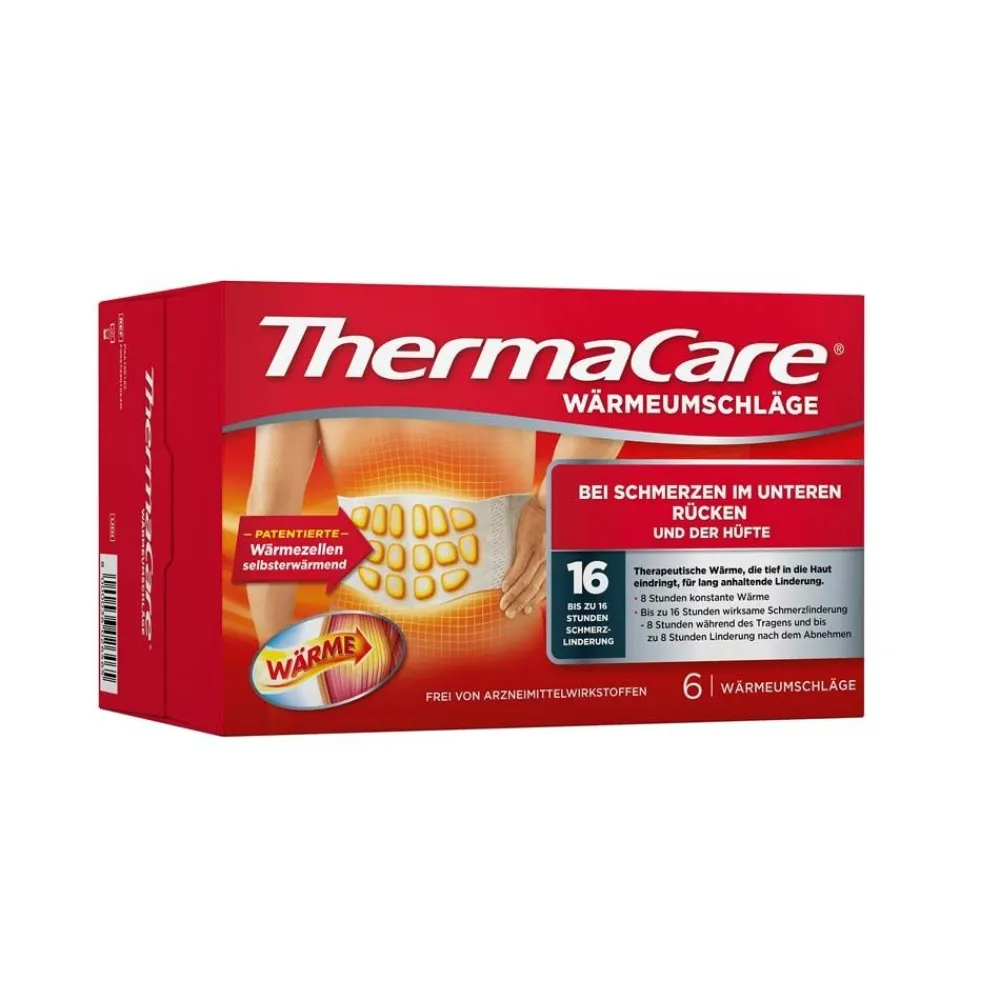 ® Wärmeumschläge für den unteren Rücken, bei Schmerzen im unteren Rücken und der Hüfte - Jetzt 10% mit dem Code 10 sparen*|Thermacare