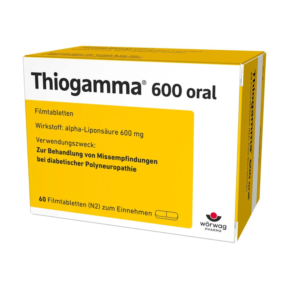 Thiogamma® 600 oral> Hot