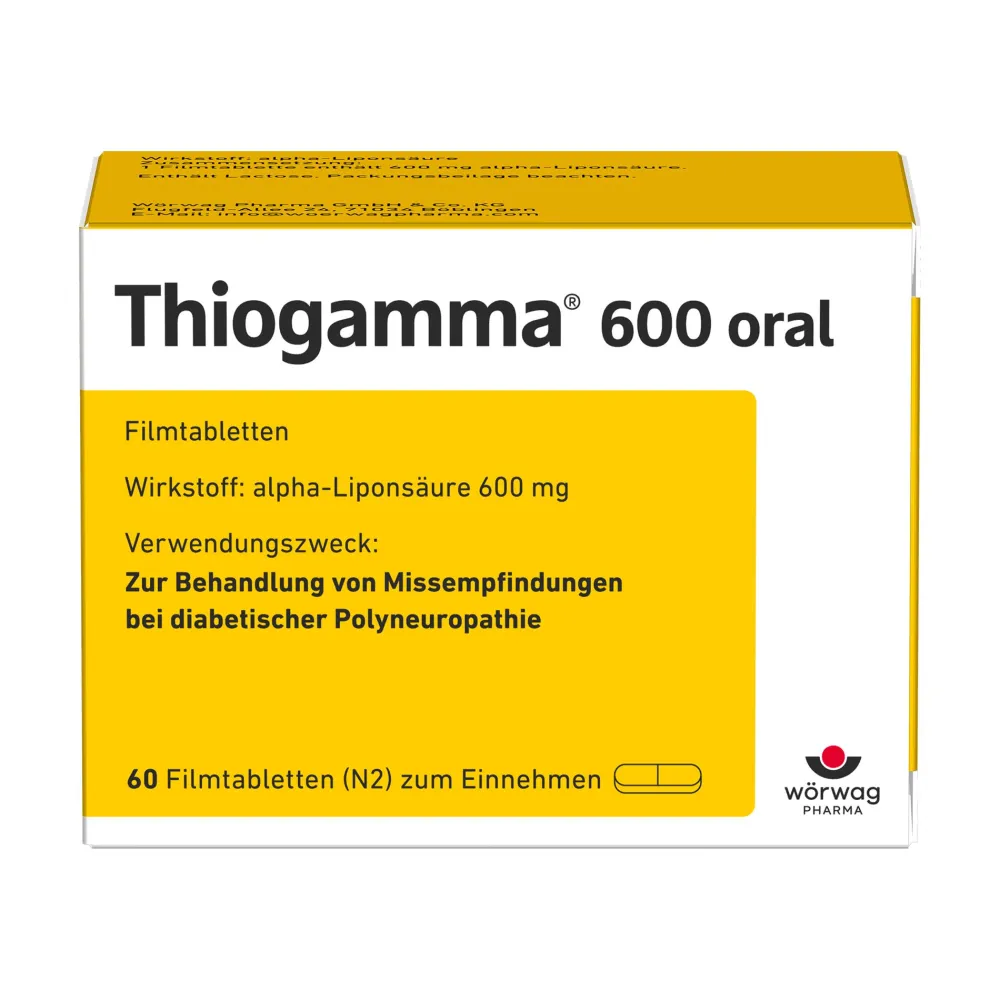 Thiogamma® 600 oral> Hot